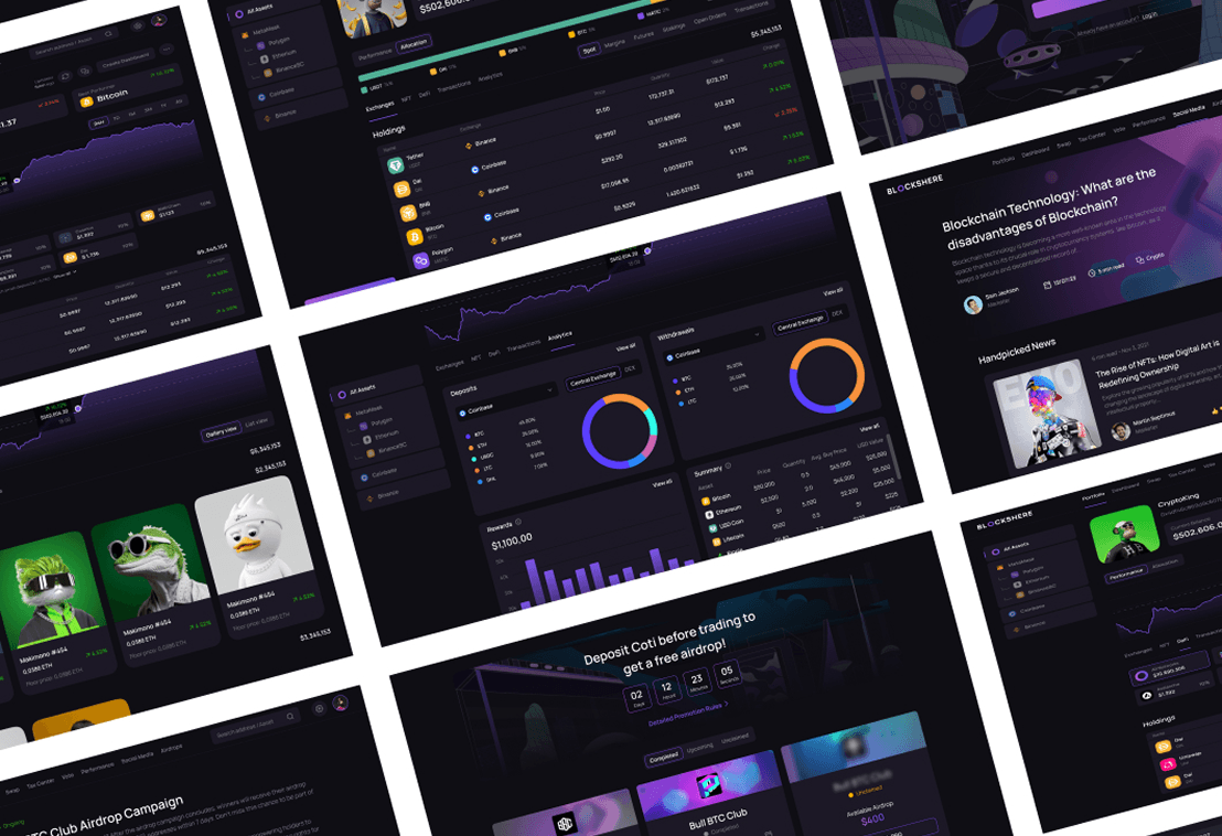 BlockShare – Smart Tracker for Crypto and DeFi