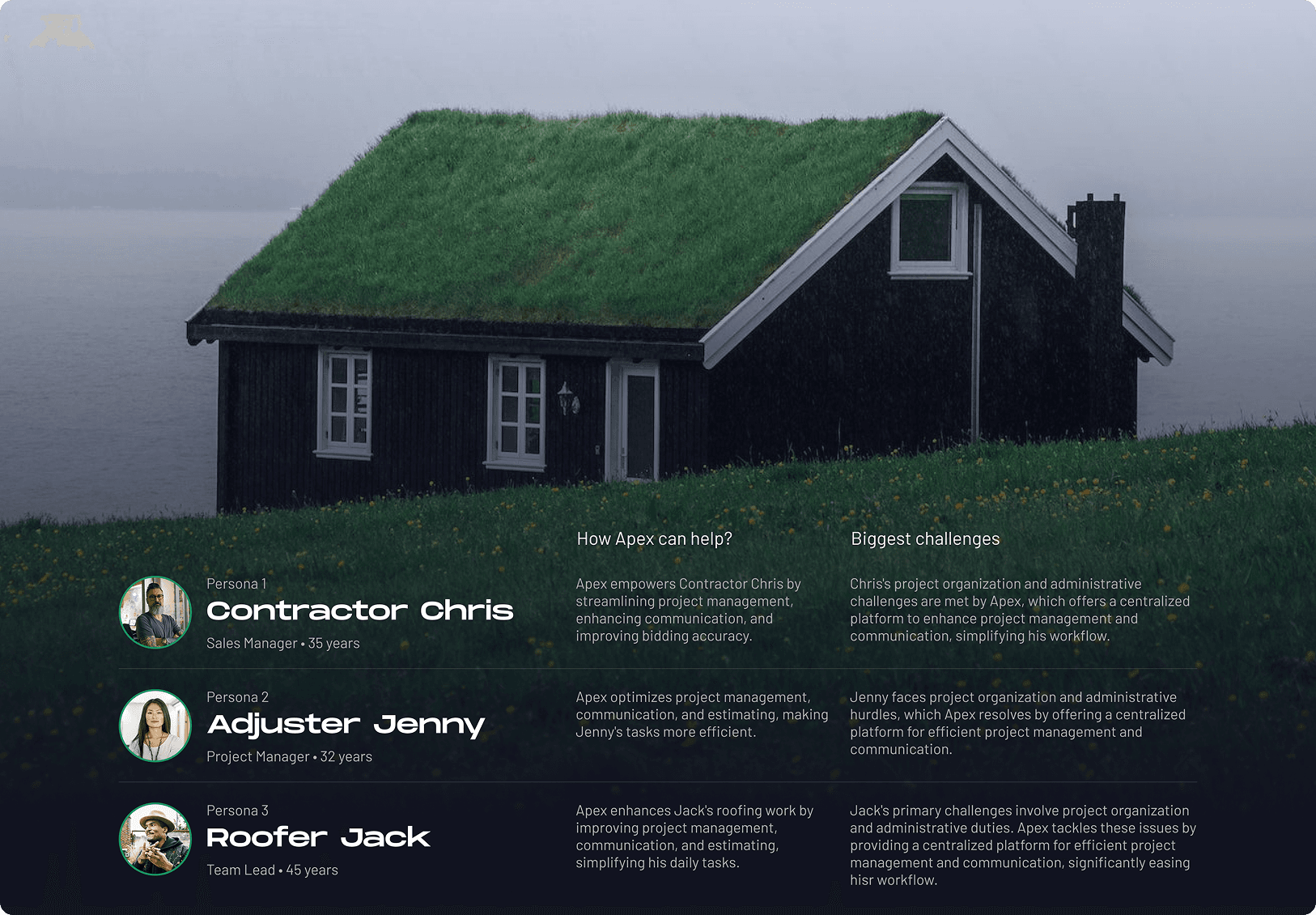 Apex User Personas